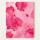 Pink on Pink Abstract  プランナー手帳 (裏面)
