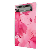 Pink on Pink Abstract  ミニクリップボード (アングル2)