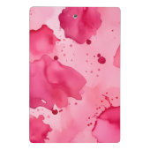 Pink on Pink Abstract  ミニクリップボード (裏面)