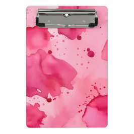 Pink on Pink Abstract  ミニクリップボード