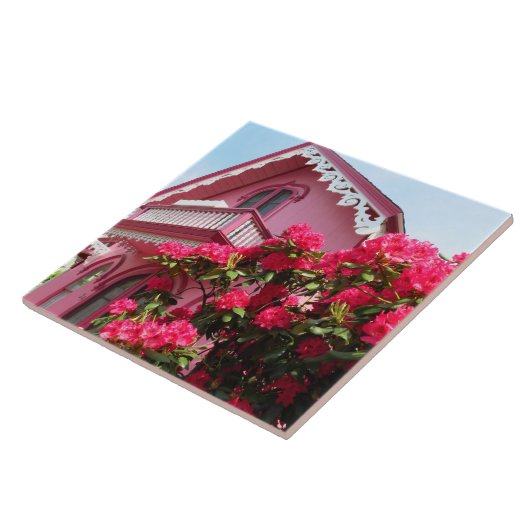 Pink on Pink - Martha's Vineyard タイル (側面)