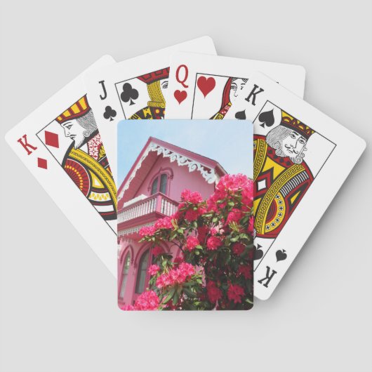 Pink on Pink - Martha's Vineyard トランプ (裏面)