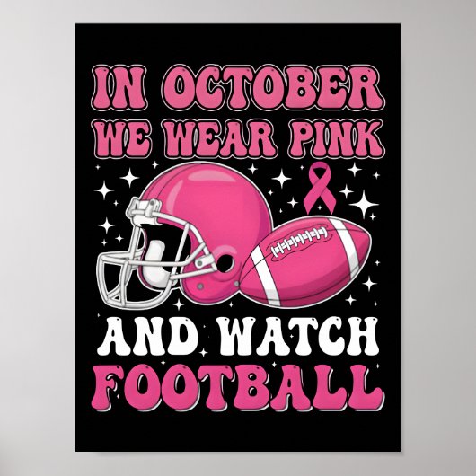 Pink on the Gridiron: Football's Commitment 2025 ポスター (正面)