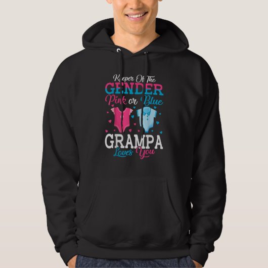 Pink Or Blue Grampa Keeper Of The Gender Grampa Lo パーカ (正面)