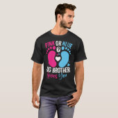 pink or blue great big brother loves you tシャツ (正面フル)