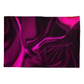 Pink or purple curves on dark purple background 枕カバー (裏面)