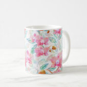 Pink orchids. コーヒーマグカップ (正面右)