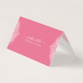 Pink ornate frame on white background 2 (正面)