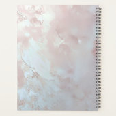 Pink Ornate Pearl and Floral Planner プランナー手帳 (裏面)