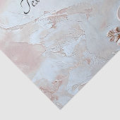 Pink Ornate Pearl and Floral Tissue Paper 薄葉紙 (詳細)