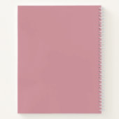 Pink Our Bucketのリストカップル ノートブック (裏面)