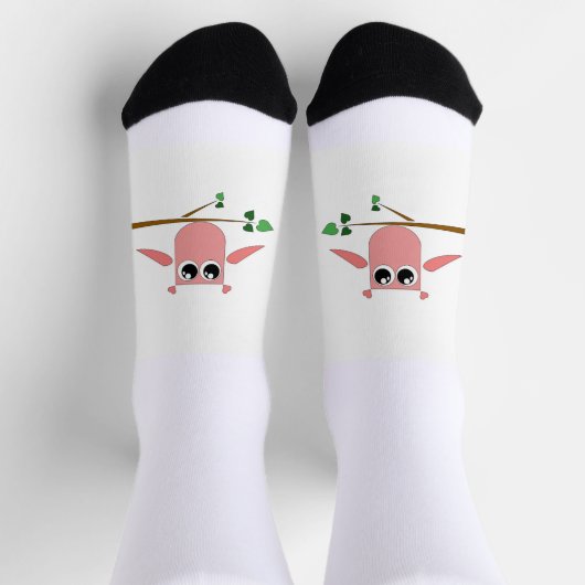 Pink Owl Socks ソックス (上部)