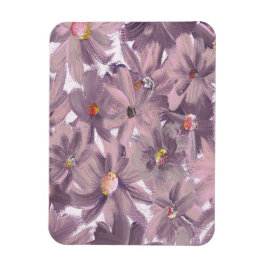 Pink Painted Flowers Any Color マグネット