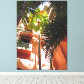 Pink Palace キャンバスプリント (インサイチュ (ウッドフロア))