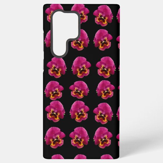 Pink Pansy Passion, Samsung Galaxyケース (裏面)