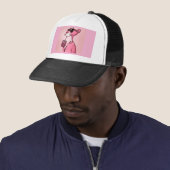 Pink Panther Hat – Cute & Bold Pink Tiger Cap キャップ (インサイチュ)