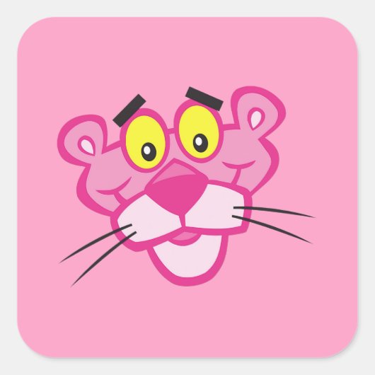 Pink Panther Sticker スクエアシール (正面)