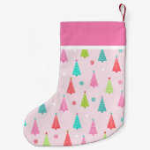 Pink Pastel Christmas Stocking スモールクリスマスストッキング (裏面)