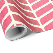 Pink Patterned Wrapping Paper ラッピングペーパー (ロールコーナー)