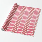 Pink Patterned Wrapping Paper ラッピングペーパー (アンロールド)