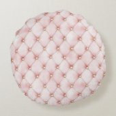 Pink Pearls Gold Chain   ラウンドクッション (裏面)