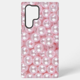 Pink Pearls Samsung Galaxy S22 Ultraケース