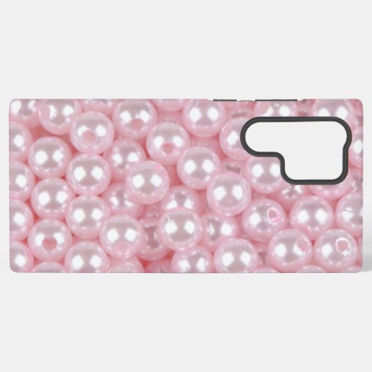 Pink Pearls  Samsung Galaxyケース (裏面横)