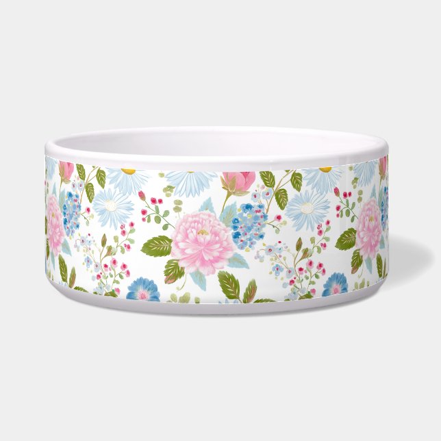 Pink Peonies Pattern  ボウル (正面)