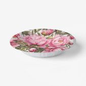 Pink Peony ペーパーボウル (傾斜あり)