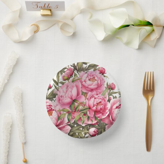 Pink Peony ペーパーボウル (ウェディング)