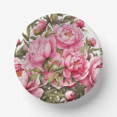 Pink Peony ペーパーボウル (正面)