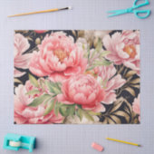Pink Peony  薄葉紙 (クラフト)