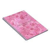 Pink Peony-A Friend Loves Spiral Notebook ノートブック (右側)