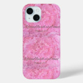 Pink Peony-A friend Loveth- iPhone / iPad case Case-Mate iPhoneケース (裏面)
