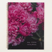 Pink Peony Dreams Planner プランナー手帳 (正面)