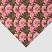Pink  Peony Flower 薄葉紙 (詳細)