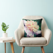 Pink Peony Flower In Bloom Close Up  クッション (椅子)