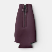 Pink Perfection at 40! Glamorous Modern Birthday ボトルクーラー (裏面)