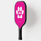 Pink pET pAW dOG cAT ピックルボールラケット (左)