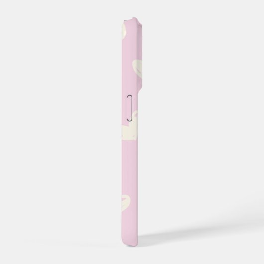 Pink Phone Back Cover iPhoneケース (右側面)
