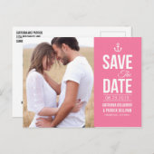 PINK PHOTO航海の日付はがきを保存 案内ポストカード (正面/裏面)