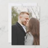 Pink Photo Christmas シーズンカード (裏面)