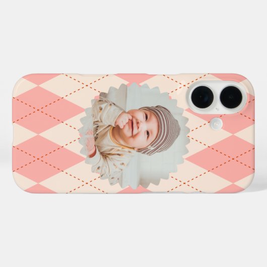 Pink Photo iPhone Case Case-Mate iPhoneケース (裏面 (横))