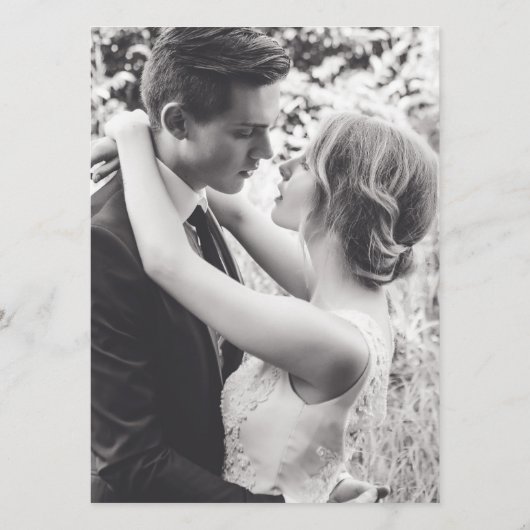 Pink Photo Wedding メニュー (裏面)