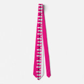 Pink Piano Neck Tie for Musical Style Statement ネクタイ (正面)