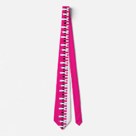Pink Piano Neck Tie for Musical Style Statement ネクタイ