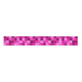 Pink Pixels Ribbon, Modern Pixels Pink Ribbon グログランリボン (正面)