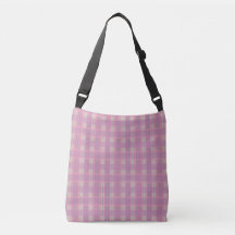 Pink Plaid Crossby Bag