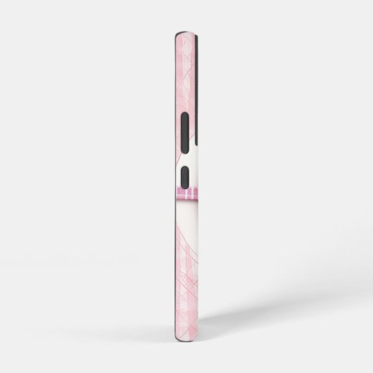 Pink Plaid - Cute Bow Tie Phone Case Samsung Galaxyケース (右側面)