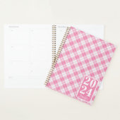 Pink Plaid with the name プランナー手帳 (ディスプレー)